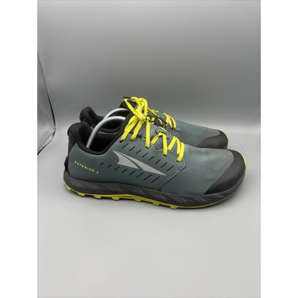 Altra Superior 5 Trail Running Sneaker Shoes Low Top Men’s Size 10.5 Blue Black - Picture 1 of 7